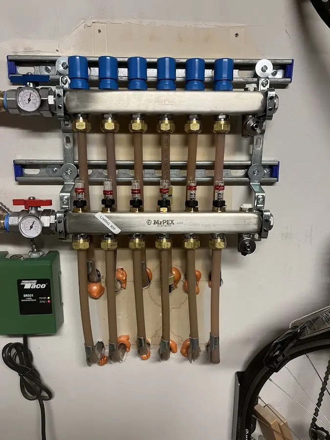 Plumber performing Leak Detection at a residential property in West Pleasant View